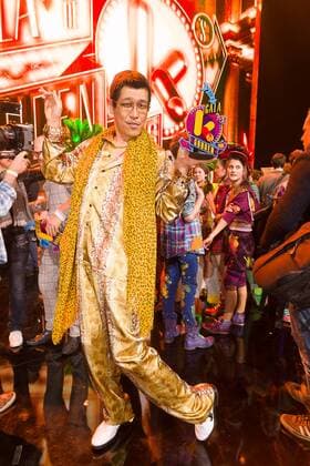 Pikotaro pictured during the Gala van de Gouden K s award show, organized by Flemish children s television channel Ketnet, Saturday 04 February 2017 in Brussels.  JAMESxARTHURxGEKIERE 05040235