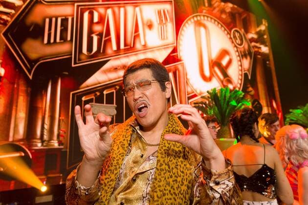 Pikotaro pictured during the Gala van de Gouden K s award show, organized by Flemish children s television channel Ketnet, Saturday 04 February 2017 in Brussels.  JAMESxARTHURxGEKIERE 05040252