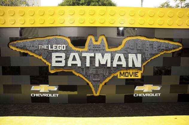 Lego Batman logo THE LEGO BATMAN MOVIE FILM PREMIERE Los Angeles Patrick Rideaux PicturePerfect