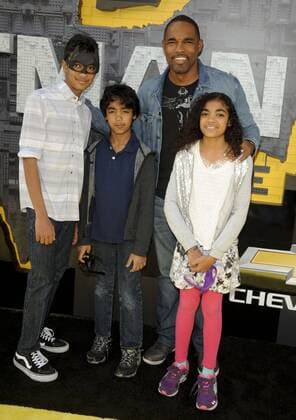 Jason George THE LEGO BATMAN MOVIE FILM PREMIERE Los Angeles Patrick Rideaux PicturePerfect