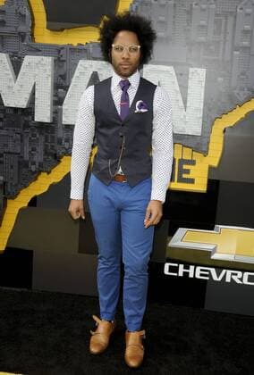 Johnathan Fernandez THE LEGO BATMAN MOVIE FILM PREMIERE Los Angeles Patrick Rideaux PicturePerfect