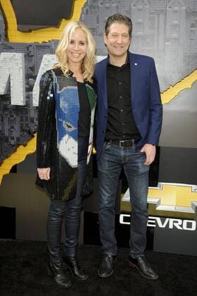 Diane Nelson & Nathan Sawaya THE LEGO BATMAN MOVIE FILM PREMIERE Los Angeles Patrick Rideaux PicturePerfect