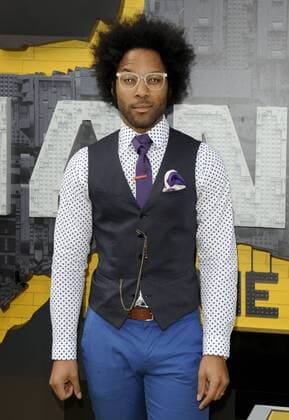 Johnathan Fernandez THE LEGO BATMAN MOVIE FILM PREMIERE Los Angeles Patrick Rideaux PicturePerfect