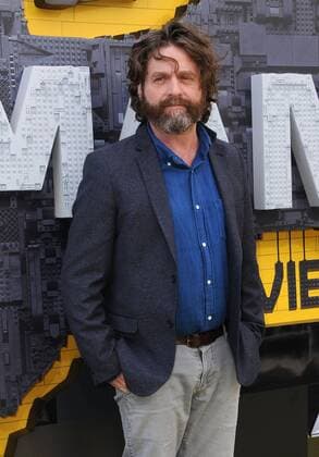 February 4, 2017 - Westwood, CA, United States - 04 February 2017 - Westwood, California - Zach Galifianakis. Premiere of Warner Bros. Pictures The LEGO Batman Movie held at the Regency Village Theater. Photo Credit: AdMedia Westwood United States - ZUMAa123 20170204_zaa_a123_321 Copyright: xBirdiexThompsonx