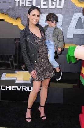 February 4, 2017 - Westwood, CA, United States - 04 February 2017 - Westwood, California - Jordana Brewster, Julian Form-Brewster. Premiere of Warner Bros. Pictures The LEGO Batman Movie held at the Regency Village Theater. Photo Credit: AdMedia Westwood United States - ZUMAa123 20170204_zaa_a123_343 Copyright: xBirdiexThompsonx