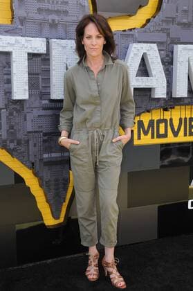 February 4, 2017 - Westwood, CA, United States - 04 February 2017 - Westwood, California - Annabeth Gish. Premiere of Warner Bros. Pictures The LEGO Batman Movie held at the Regency Village Theater. Photo Credit: AdMedia Westwood United States - ZUMAa123 20170204_zaa_a123_356 Copyright: xBirdiexThompsonx