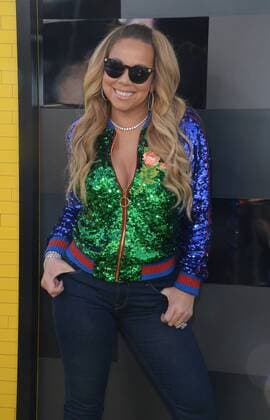 Singer-songwriter Mariah Carey attends the premiere of the animated fantasy The LEGO Batman Movie at the Regency Village Theatre in the Westwood section of Los Angeles on February 4, 2017. Storyline: Bruce Wayne must not only deal with the criminals of Gotham City, but also the responsibility of raising a boy he adopted.  LAP2017020460 JIMxRUYMEN