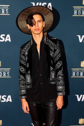 HOUSTON, TX - FEBRUARY 04: Musician Spencer Ludwig on the Red Carpet at the 2017 NFL Honors on February 04, 2017, at the Wortham Theater Center in Houston, Texas. (Photo by Rich Graessle Icon Sportswire) EDITORIAL USE ONLY 276516