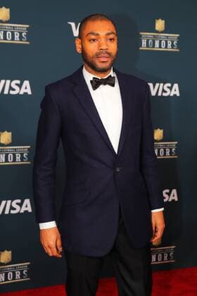 HOUSTON, TX - FEBRUARY 04: KANO on the Red Carpet at the 2017 NFL Honors on February 04, 2017, at the Wortham Theater Center in Houston, Texas. (Photo by Rich Graessle Icon Sportswire) EDITORIAL USE ONLY 276516