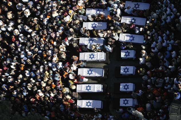 Sep 01, 2005; Jerusalem, ISRAEL; The last private home left standing in Jewish settlement was destroyed on Sept. 1 in the Gaza strip. At the same time, thousands filled downtown Jerusalem to take part in a mourning ceremony when 14 of the Gush Katif dead were brought to the city for reburial in the cemetery on the Mount of Olives.. - ZUMAg45_ 20050901_jac_g45_325 Copyright: xEddiexGeraldx