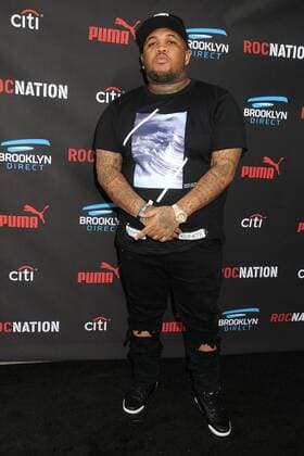 February 7, 2015 - Beverly Hills, CA, United States - 7 February 2015 - Beverly Hills, California - DJ Mustard, Dijon McFarlane. Roc Nation Annual Pre-Grammy Brunch 2015 held at a Private Residence. Photo Credit: AdMedia Beverly Hills United States - ZUMAa123 20150207_zaa_a123_412 Copyright: xByronxPurvisx
