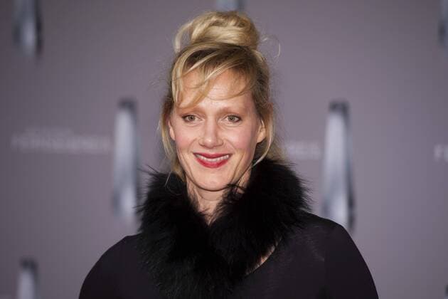 Anna SCHUDT, Schauspielerin, Roter Teppich, Red Carpet Show, Verleihung des Deutschen Fernsehpreises Deutscher Fernsehpreis 2017 in Duesseldorf, am 02.02.2017.