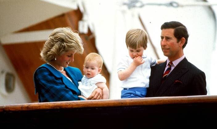 L4505.2121095.PRINCESS DIANA AND PRINCE CHARLES with Prince WILLIAM an Prince Harry. JOE SHELLEY-IMAPRESS- 1992 - ZUMAg49_ 20050815_gaf_g49_003 Copyright: xJoexShelleyxImapressx