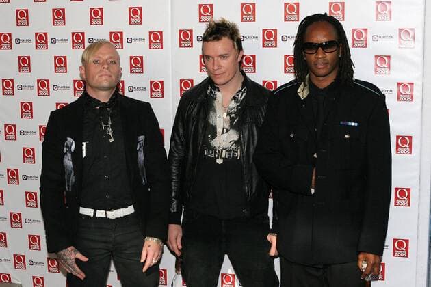 Oct 10, 2005; London, England, UK; THE PRODIGY at the Q Awards 2005 held at the Grosvenor House Hotel on Park Lane in London..  - ZUMAd33_ 20051010_mkh_d33_555 Copyright: xAxelx