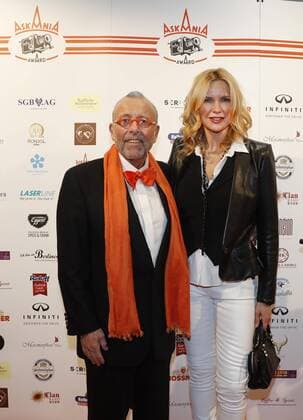 Leonhard Mueller, Veronika Ferres (Preistraegerin Kategorie: Beste Schauspielerin) bei Verleihung ASKANIA Award 2017 im Ellington Hotel Berlin.