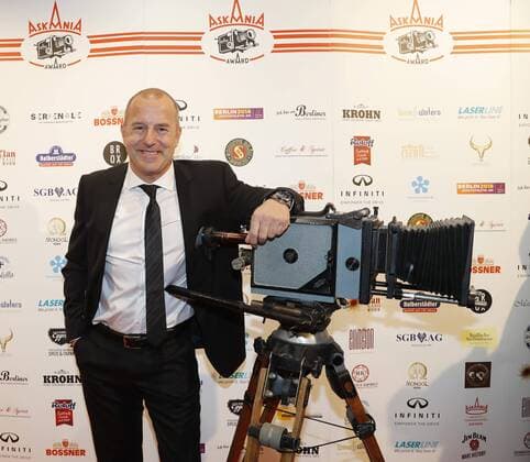 Laudator Heino Ferch bei Verleihung ASKANIA Award 2017 im Ellington Hotel Berlin.