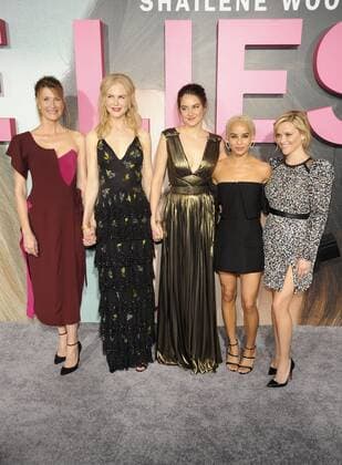Laura Dern, Nicole Kidman, Shailene Woodley, Zoe Kravitz & Reese Witherspoon BIG LITTLE LIES SERIES PREMIERE Hollywood Patrick Rideaux PicturePerfect
