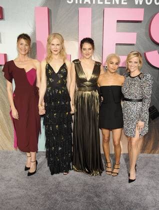 Laura Dern, Nicole Kidman, Shailene Woodley, Zoe Kravitz & Reese Witherspoon BIG LITTLE LIES SERIES PREMIERE Hollywood Patrick Rideaux PicturePerfect