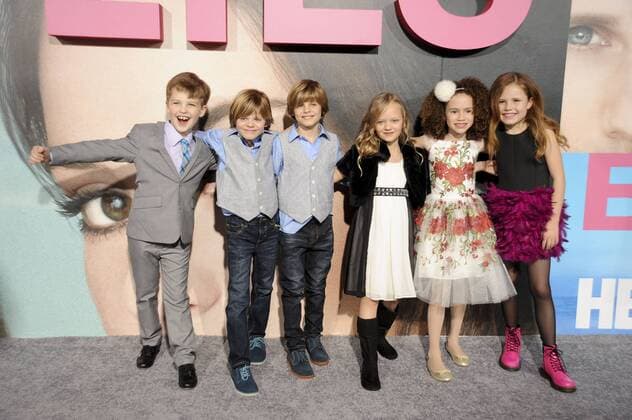 Iain Armitage, Cameron Crovetti, Nicholas Crovetti, Ivy George, Chloe Coleman & Darby Camp BIG LITTLE LIES SERIES PREMIERE Hollywood Patrick Rideaux PicturePerfect