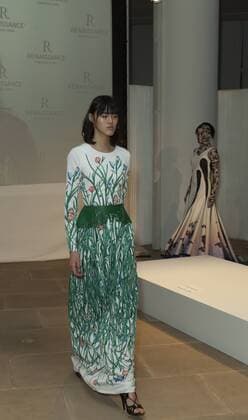 USA: New York Fashion Week Fall 2017 Epson Models walk for Epson Digital Couture project presentation during 2017 fall New York Fashion week at IAC building  LevxRadin