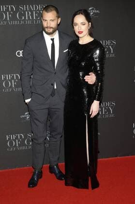 Jamie Dornan und Dakota Johnson bei der Europapremiere des Kinofilms Fifty Shades of Grey - Gefährliche Liebe Fifty Shades Darker im Cinemaxx Dammtor. Hamburg, 07.02.2017 Foto:xH.xHartmannx xFuturexImage