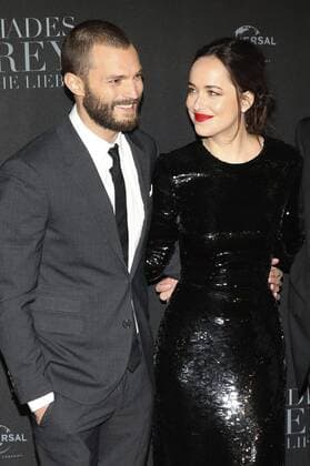 Jamie Dornan und Dakota Johnson bei der Europapremiere des Kinofilms Fifty Shades of Grey - Gefährliche Liebe Fifty Shades Darker im Cinemaxx Dammtor. Hamburg, 07.02.2017 Foto:xH.xHartmannx xFuturexImage