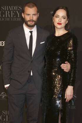 Jamie Dornan und Dakota Johnson bei der Europapremiere des Kinofilms Fifty Shades of Grey - Gefährliche Liebe Fifty Shades Darker im Cinemaxx Dammtor. Hamburg, 07.02.2017 Foto:xgbrcix xFuturexImage