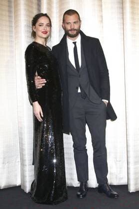 Dakota Johnson und Jamie Dornan bei der Europapremiere des Kinofilms Fifty Shades of Grey - Gefährliche Liebe Fifty Shades Darker im Cinemaxx Dammtor. Hamburg, 07.02.2017 Foto:xgbrcix xFuturexImage