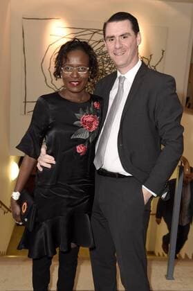 Andrej Hermlin mit Ehefrau Joyce beim Askania Award 2017 im Ellington Hotel. Berlin, 07.02.2017 Foto:xF.xKernx xFuturexImage