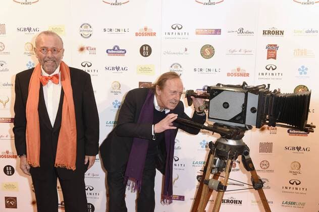 Leonhard R. Müller und Claus Theo Gärtner beim Askania Award 2017 im Ellington Hotel. Berlin, 07.02.2017 Foto:xF.xKernx xFuturexImage