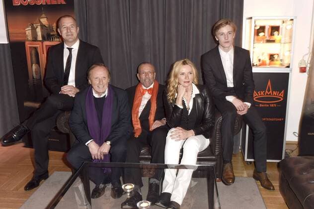 Heino Ferch, Claus Theo Gärtner, Leonhard R. Müller, Veronica Ferres und Louis Hofmann beim Askania Award 2017 im Ellington Hotel. Berlin, 07.02.2017 Foto:xF.xKernx xFuturexImage