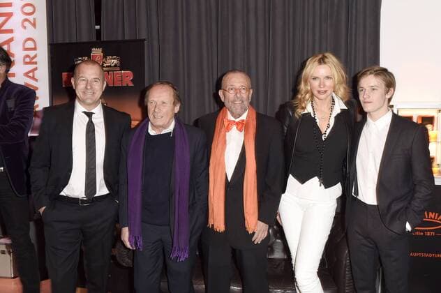 Heino Ferch, Claus Theo Gärtner, Leonhard R. Müller, Veronica Ferres und Louis Hofmann beim Askania Award 2017 im Ellington Hotel. Berlin, 07.02.2017 Foto:xF.xKernx xFuturexImage