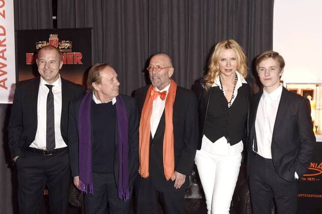 Heino Ferch, Claus Theo Gärtner, Leonhard R. Müller, Veronica Ferres und Louis Hofmann beim Askania Award 2017 im Ellington Hotel. Berlin, 07.02.2017 Foto:xF.xKernx xFuturexImage