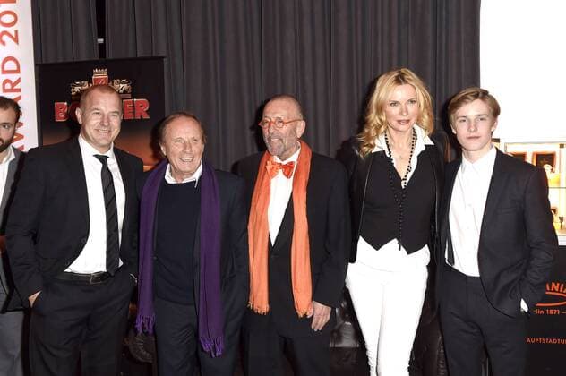 Heino Ferch, Claus Theo Gärtner, Leonhard R. Müller, Veronica Ferres und Louis Hofmann beim Askania Award 2017 im Ellington Hotel. Berlin, 07.02.2017 Foto:xF.xKernx xFuturexImage