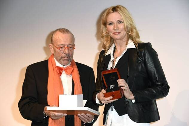 Leonhard R. Müller und Veronica Ferres beim Askania Award 2017 im Ellington Hotel. Berlin, 07.02.2017 Foto:xF.xKernx xFuturexImage