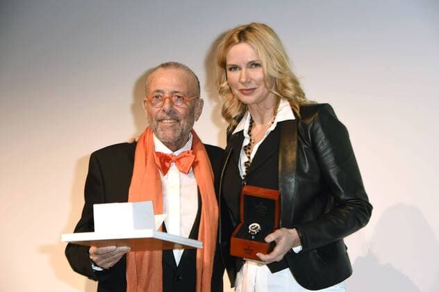 Leonhard R. Müller und Veronica Ferres beim Askania Award 2017 im Ellington Hotel. Berlin, 07.02.2017 Foto:xF.xKernx xFuturexImage