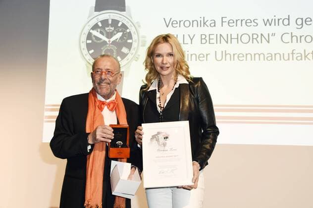 Leonhard R. Müller und Veronica Ferres beim Askania Award 2017 im Ellington Hotel. Berlin, 07.02.2017 Foto:xF.xKernx xFuturexImage