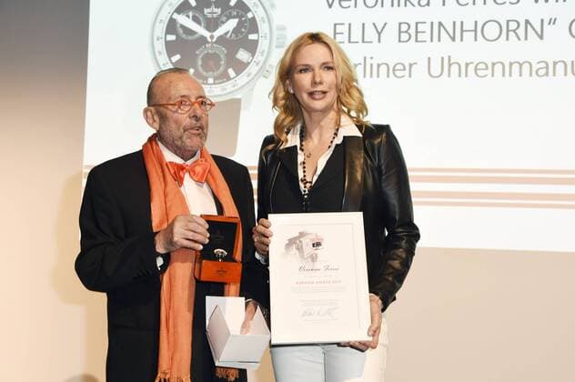 Leonhard R. Müller und Veronica Ferres beim Askania Award 2017 im Ellington Hotel. Berlin, 07.02.2017 Foto:xF.xKernx xFuturexImage