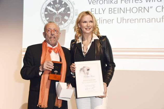 Leonhard R. Müller und Veronica Ferres beim Askania Award 2017 im Ellington Hotel. Berlin, 07.02.2017 Foto:xF.xKernx xFuturexImage