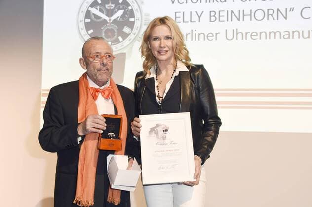 Leonhard R. Müller und Veronica Ferres beim Askania Award 2017 im Ellington Hotel. Berlin, 07.02.2017 Foto:xF.xKernx xFuturexImage