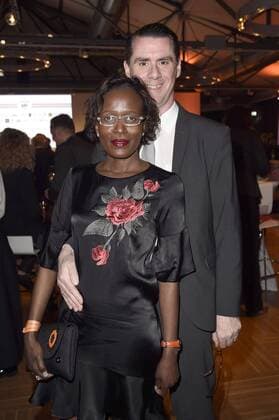 Andrej Hermlin mit Ehefrau Joyce beim Askania Award 2017 im Ellington Hotel. Berlin, 07.02.2017 Foto:xF.xKernx xFuturexImage