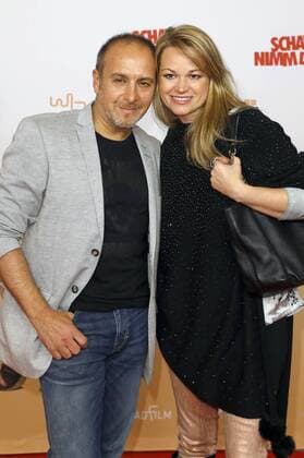 Erdogan Atalay mit Lebensgefährtin Katja Ohneck bei der Premiere des Kinofilms Schatz, nimm Du sie! im Cineplex. Köln, 07.02.2017 Foto:xC.xHardtx xFuturexImage