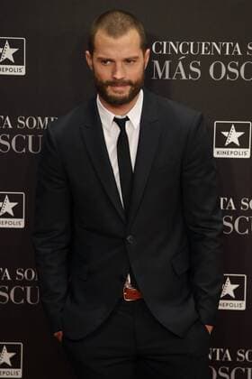 British actor Jamie Dorman at his arrival to the presentation of Fifty Shades Darker held at Kinepolis cinema of Madrid, Spain on 08 February 2017. The film will screen upcoming 10 February. PRESENTATION OF FIFTY SHADES DARKER !ACHTUNG: NUR REDAKTIONELLE NUTZUNG!  Copyright: xJuanjoxMartinx 20170208-636221856555879871