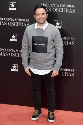 Naim Thomas attends to the premiere of the film Fifty Shades Darker at Kinepolis Cinemas in Madrid. February 08, 2017.  (20170208002)