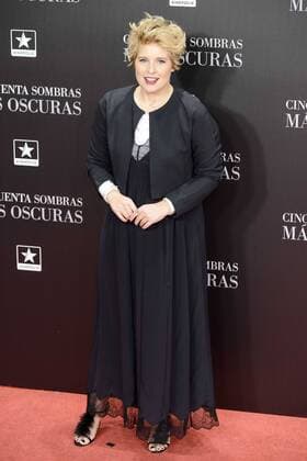 Tania Llasera attends to the premiere of the film Fifty Shades Darker at Kinepolis Cinemas in Madrid. February 08, 2017.  (20170208036)