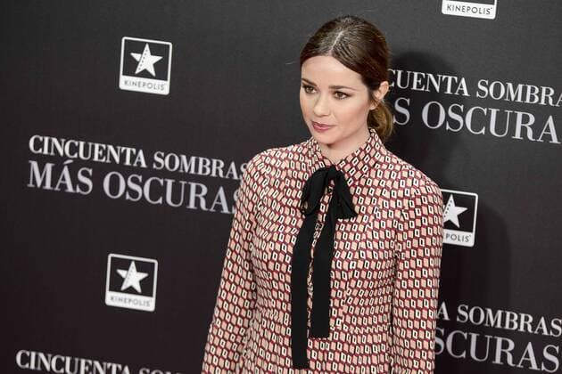 Dafne Fernandez attends to the premiere of the film Fifty Shades Darker at Kinepolis Cinemas in Madrid. February 08, 2017.  (20170208038)