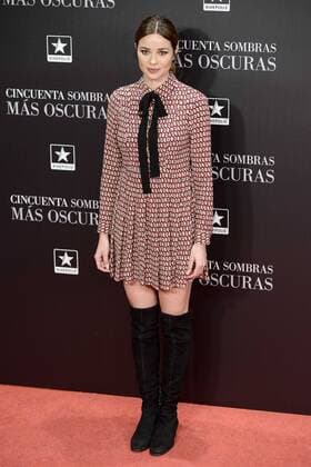 Dafne Fernandez attends to the premiere of the film Fifty Shades Darker at Kinepolis Cinemas in Madrid. February 08, 2017.  (20170208039)