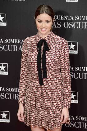 Dafne Fernandez attends to the premiere of the film Fifty Shades Darker at Kinepolis Cinemas in Madrid. February 08, 2017.  (20170208040)