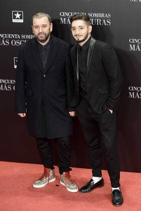 Felix Sabroso attends to the premiere of the film Fifty Shades Darker at Kinepolis Cinemas in Madrid. February 08, 2017.  (20170208054)