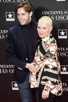 Miguel Angel and Soraya Arnelas attends to the premiere of the film Fifty Shades Darker at Kinepolis Cinemas in Madrid. February 08, 2017.  (20170208057)